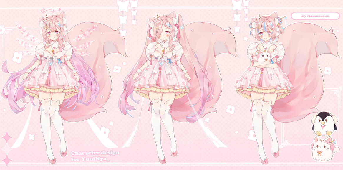 Ref sheet + outfit custom 2023